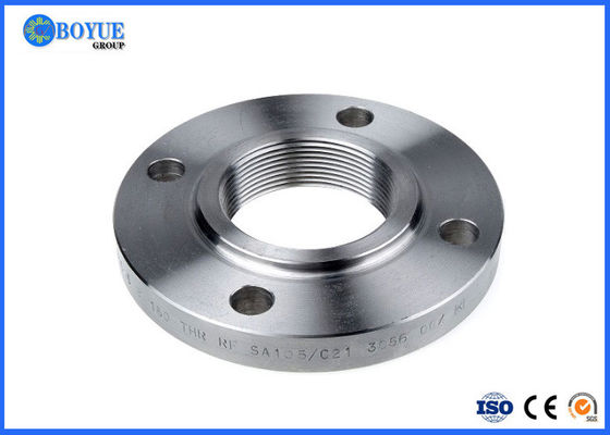 Nickel Alloy Flange Threaded Type Good Anti Rust Performance For Oil / Gas