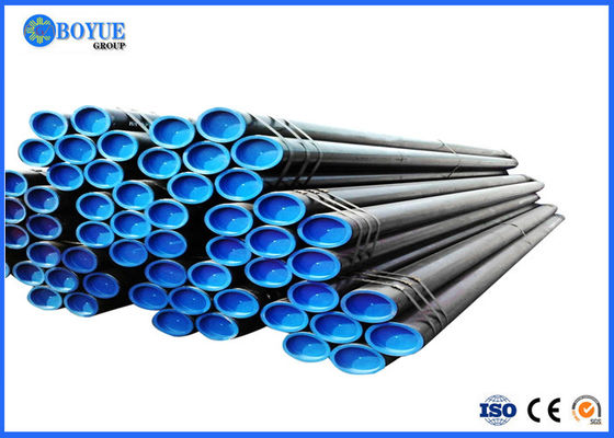 Welded Seamless Steel Pipe , Hollow Section Mild Steel Seamless Pipe OD 1/2" - 48"