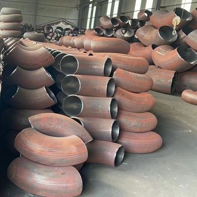 Butt Weld Carbon Steel Pipe Fittings Elbow Gost 17375 Standard