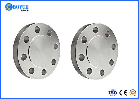 Forged 26"- 48" Nickel Alloy Blind Pipe Flanges , Inconel 600 Pipe Mounting Flange