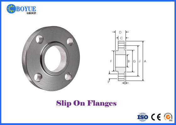 1/2" NB - 24" NB Long Slip On Pipe Flanges Class 150 - 2500 Customized Available