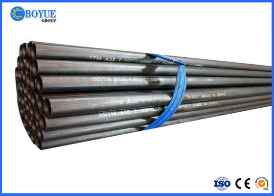 API 5L ASTM A53 A106 Seamless Steel Pipe With Black Coating Bevelled End