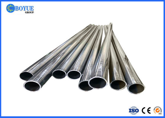 Hot Dip Galvanized Seamless Steel Pipe , ASTM A53 Seamless Pipe Round Shape