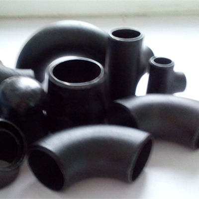 90 Deg Flanged Pipe Elbow Carbon Steel Rust Proof Oil Surface