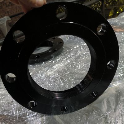 Ansi Class300 Dn100 Screwed Steel Threaded Flange Clear Lacquer