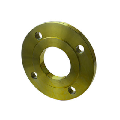 Yellow Painted Steel Pipe Flange water irrigation ANSI SO