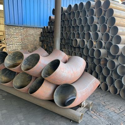 4 Inch 90 Degree Elbow Tee Steel ASME B16.9 ASME 16.28 for Pipeline